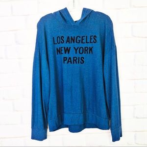 Sundry Los Angeles New York Paris Hoodie